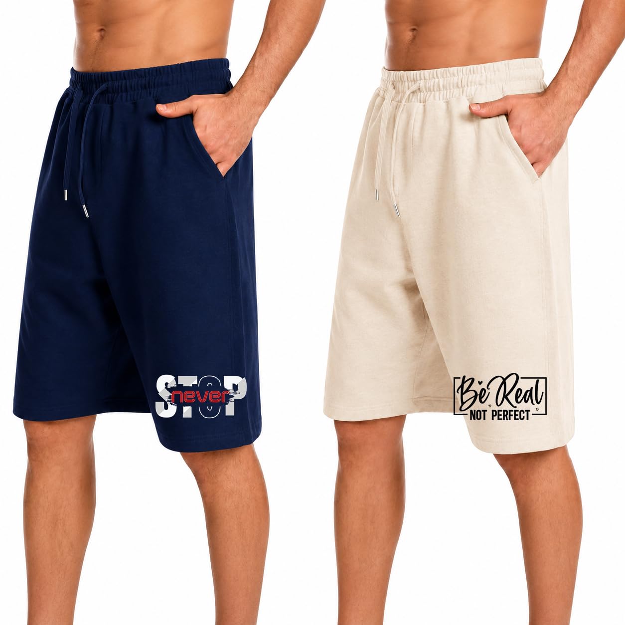 Men's Printed Shorts Combo 2 Pack | Pure Cotton Comfort | Regular Fit | Lightweight Summer Shorts | S-M-L-XL-2XL-3XL-4XL-5XL-picture-14