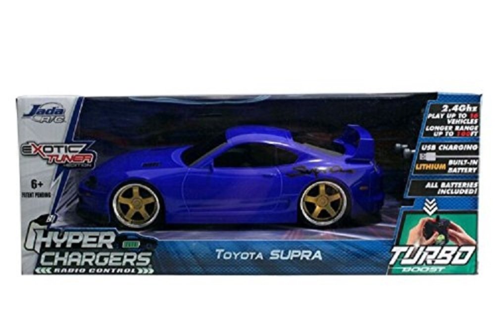 Buy Jada Toys HyperChargers Tuner RC Toyota Supra Vehicle (1/16 Scale