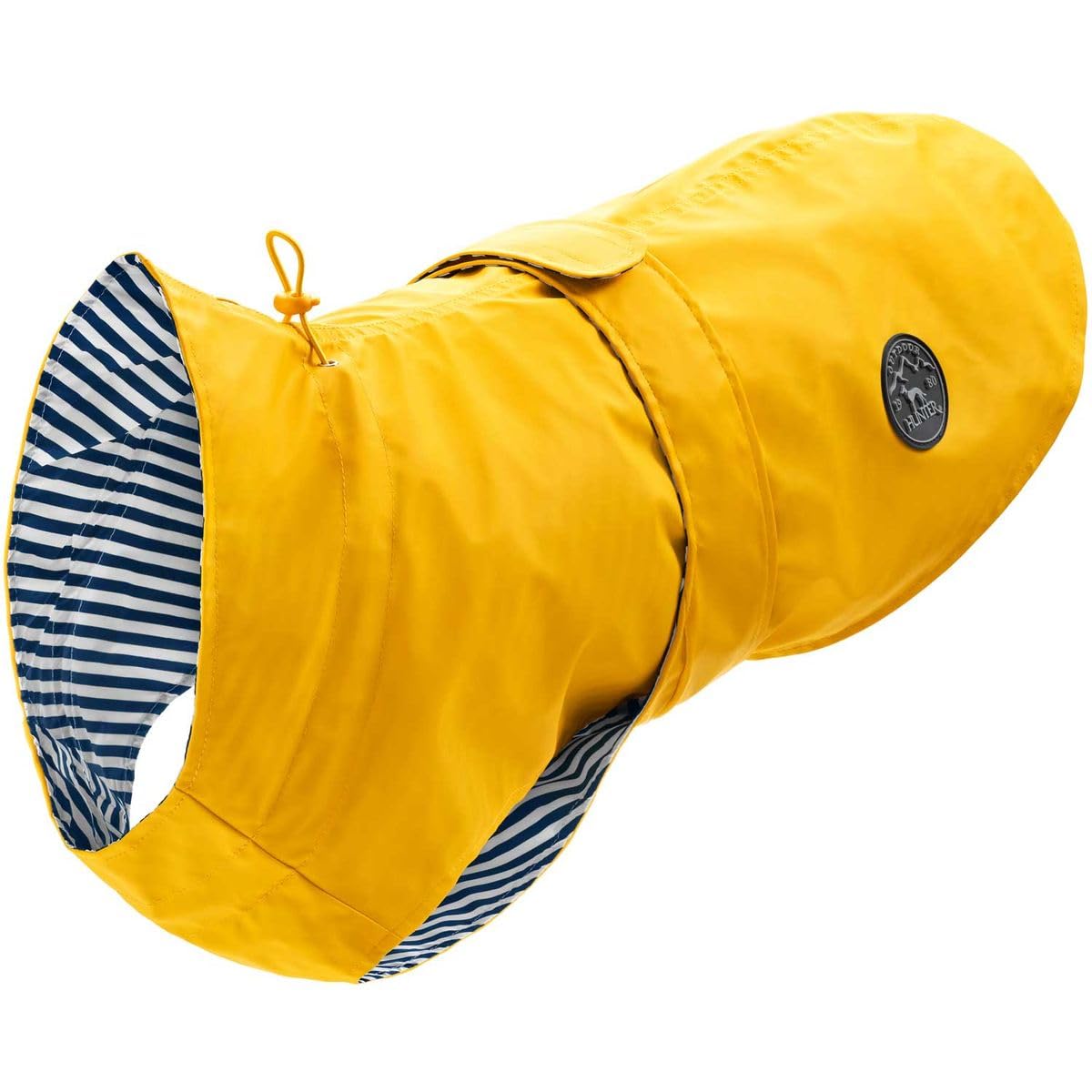 HUNTER Milford Dog Raincoat, Colour: Yellow, Ergonomic Fit for Optimal Protection Individually Adjustable - Image 2