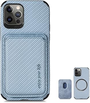 Amazon Co Jp Iphone 13 Pro Max ケース Magsafe 磁気カードホルダー収納付き 21の アイフォン13 プロ マックス カバー シンプル マグネット携帯カードホルダー 付き Suica 定期入れ クレジット カード背面ポケット スマホケース Iphone 13 Pro Max ブルー 家電