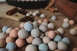 Bolinha Cerâmica - Feijão de cor 1kg