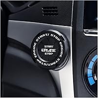 Vista 1 de carleef Cubierta de botón de arranque para automóvil, cubierta de botón de arranque para decoración de automóvil y protección de botón, accesorios