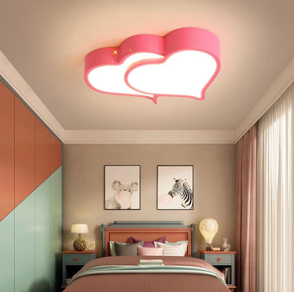Amazon.co.jp : SAITODOU LED シーリングランプ ハート型 工事不要 無