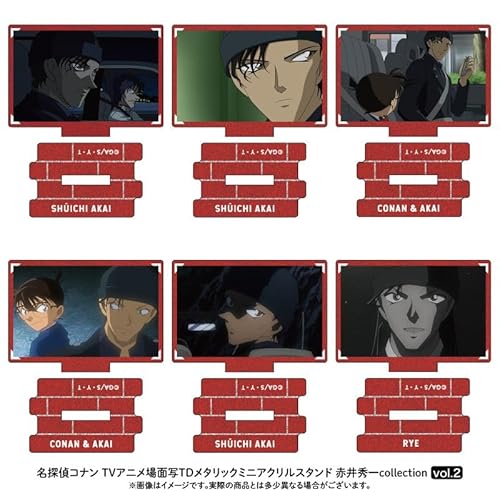 【公式】 名探偵 こなん コナン 場面写トレーディングメタリックミニアクリルスタンド 赤井秀一collection vol.2(6種BOX)【コンプリートBOX】 colleize 公式グッズ 公式ライセンス