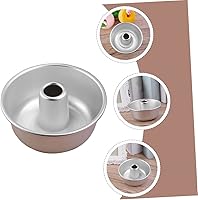 Vista 2 de Molde de donas para hornear, molde de donas de aleación de aluminio, molde para pasteles, molde para pasteles, panadería, herramientas para hornear