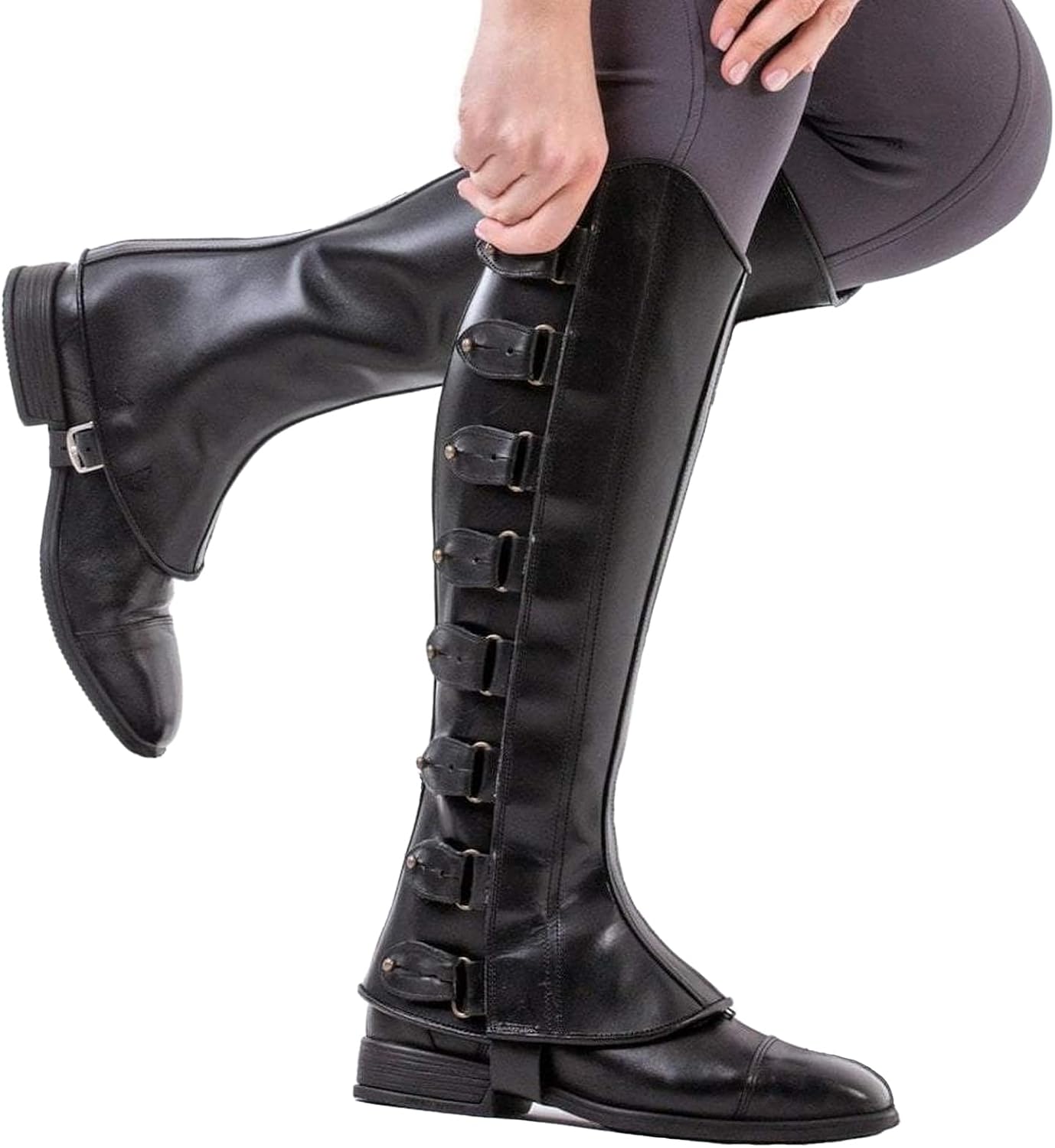 Pirate Costume Boot Covers Medieval Pirate Boot Covers Faux Leather Steampunk Shoes Cover,Viking Jedi Warrior Knight Armor Leg Gaiters Cosplay Accessary Renaissance Costume Boot Covers