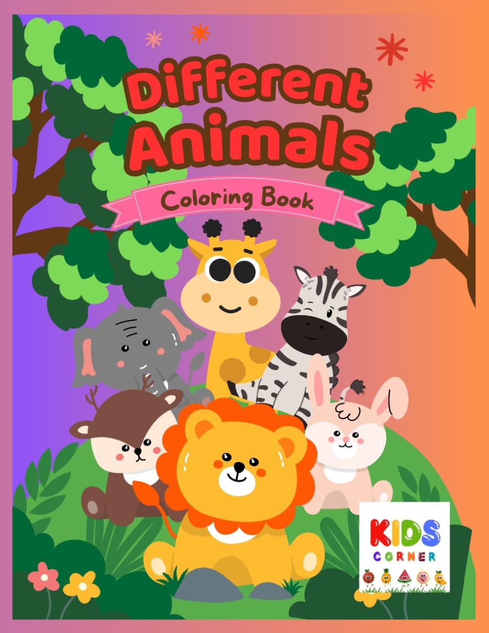Coloring Book: 3-8 years old