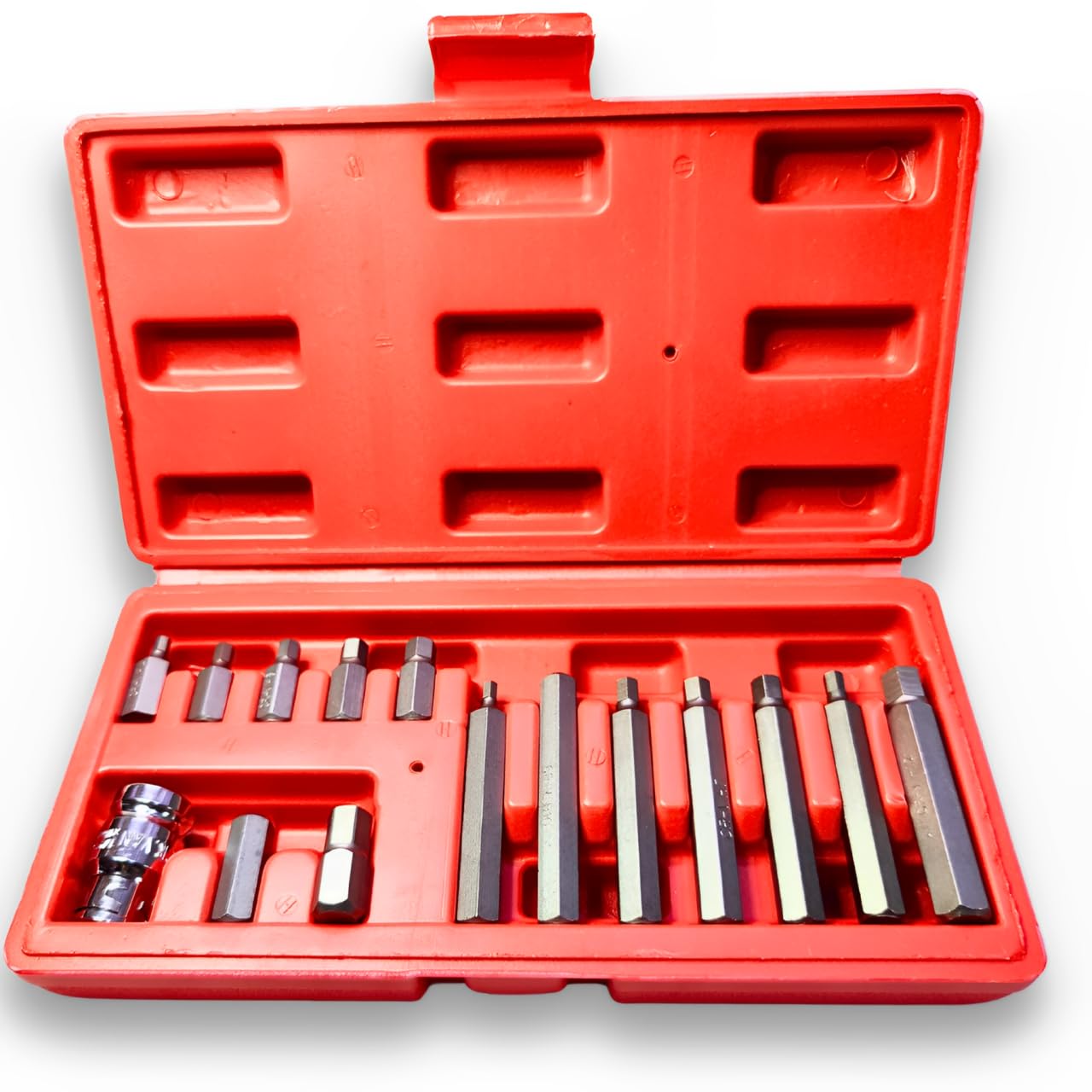 See full amazon price history chart for ZIODIC 15pcs Hex Point Spline Bit Set Screwdriver Bit Sets Including 14PC Spline Bits and 1PC 1/2 inch Drive Socket Adaptor ZIODIC 15pcs Hex Point Spline Bit Set Screwdriver Bit Sets Including 14PC Spline Bits and 1PC 1/2 inch Drive Socket Adaptor (B0DDJTXYJB) Amazon Price History, Amazon Price Tracker