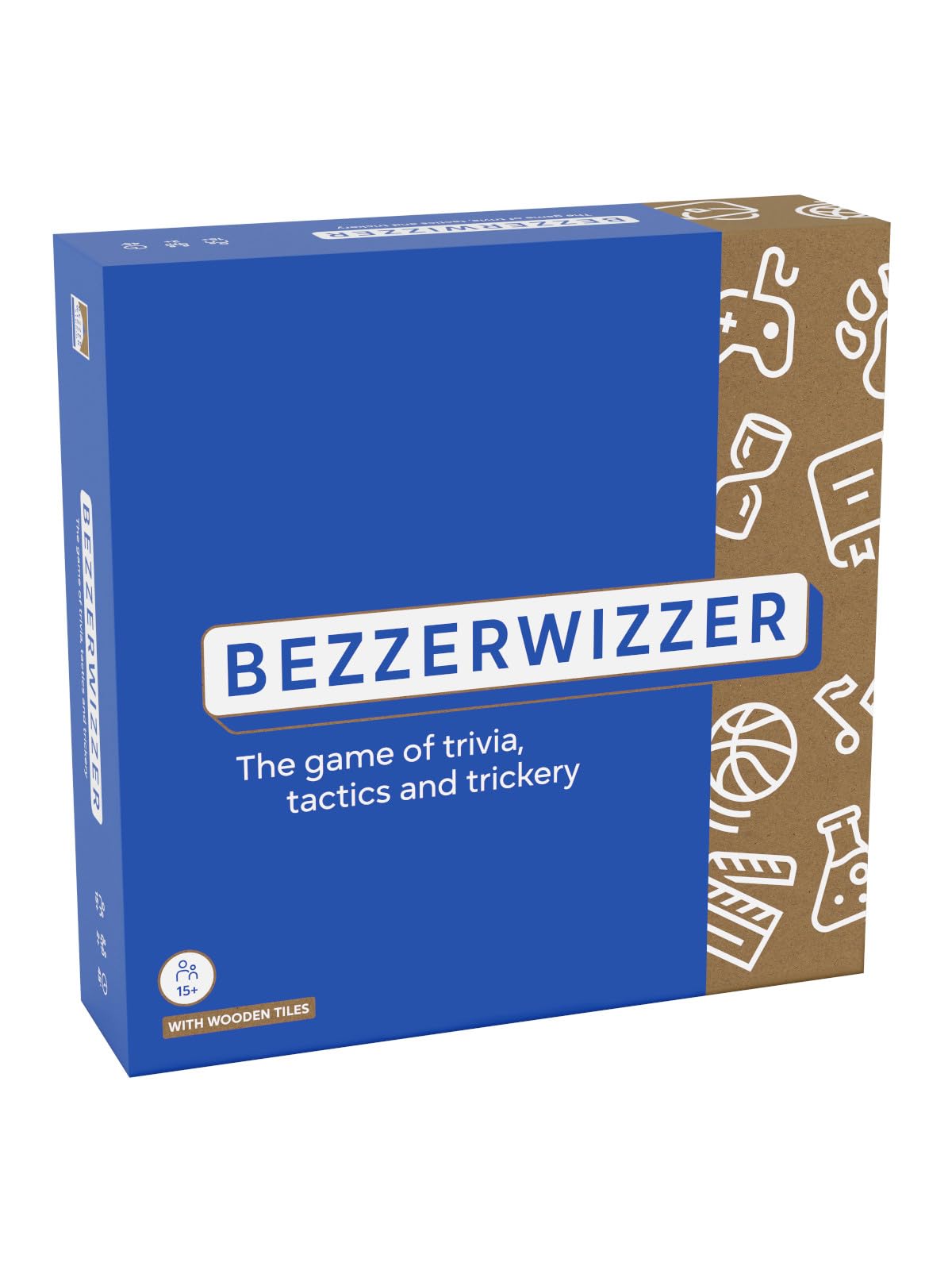 Asmodee | Bezzerwizzer | Fun Family Trivia Party Game | Ages 15+ | 2+ Players | 45+ Minutes Playing Time