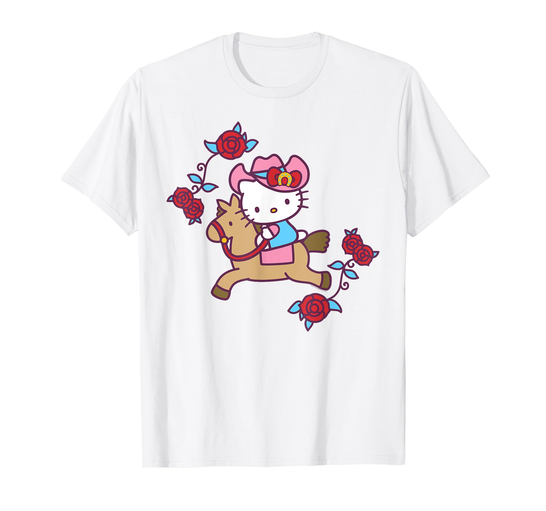 Hello Kitty Derby Horseback Riding T-Shirt