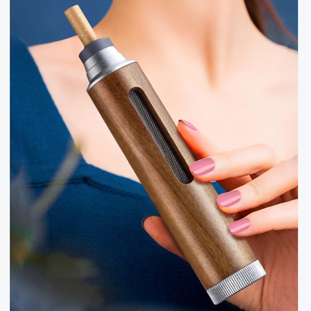 Handheld Mini Auto Aschenbecher Aluminium - Tragbarer Zigarettenhalter Für Unterwegs