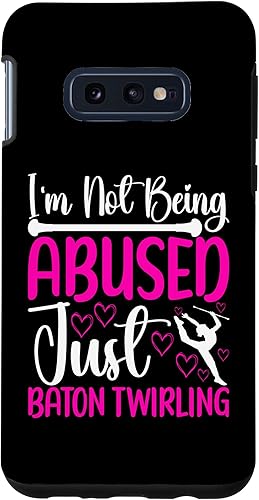 Galaxy S10e Baton Twirling Outfit Majorette Baton Twirler Gifts Case