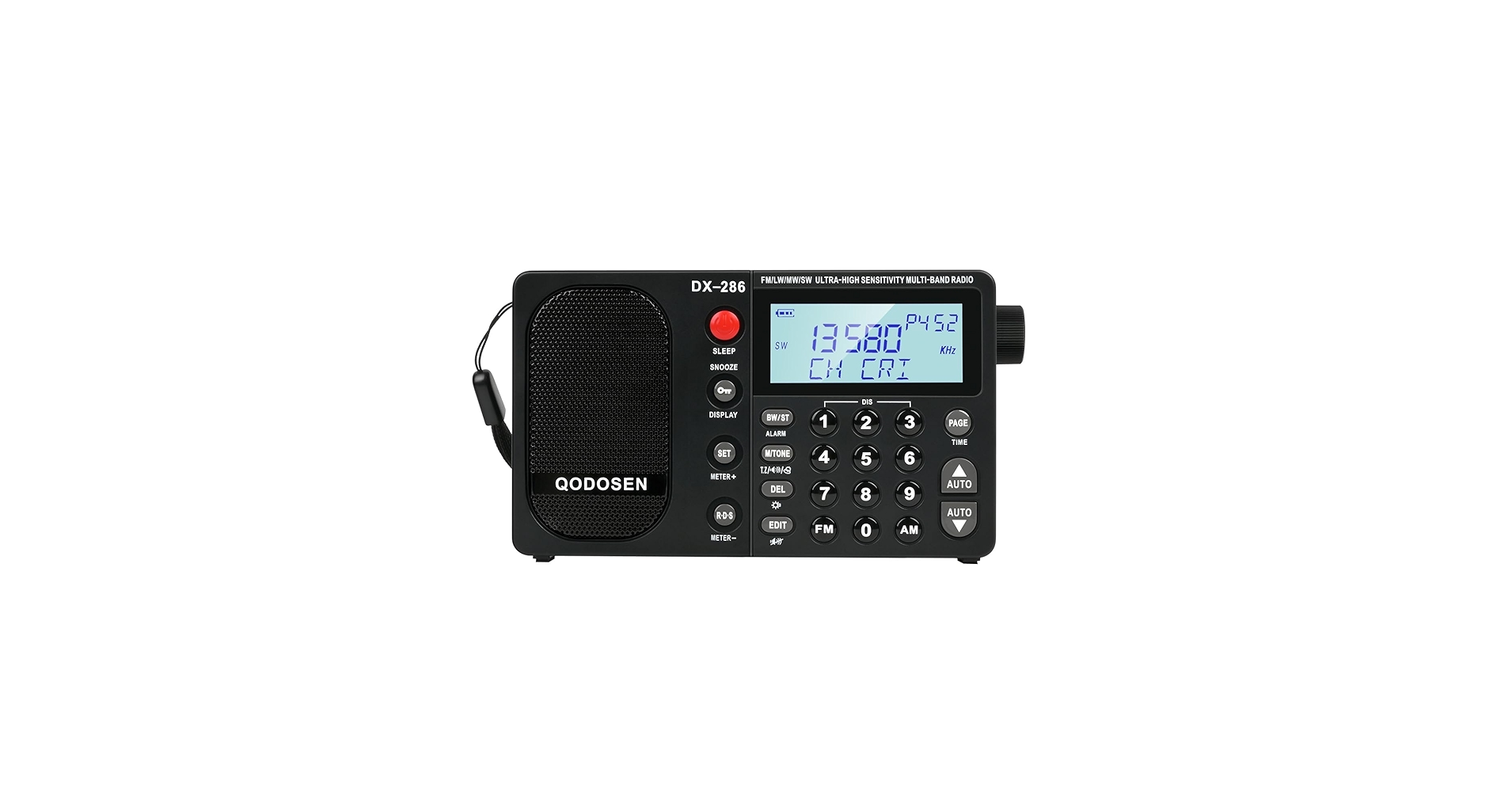 QODOSEN DX-286 デジタルBCLラジオ新品 Amazon.co.jp: QODOSEN DX-286ラジオ小型,超高性能FM/LW/AM/短波