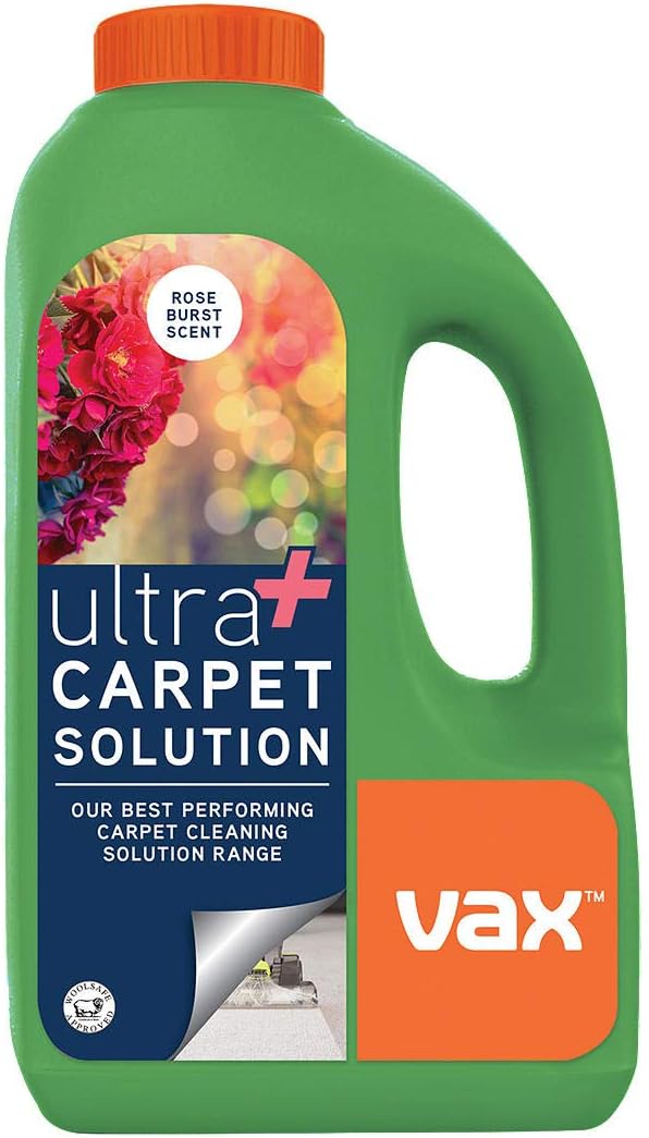 Vax Carpet and Upholstery Cleaning Solution, 1.5 L