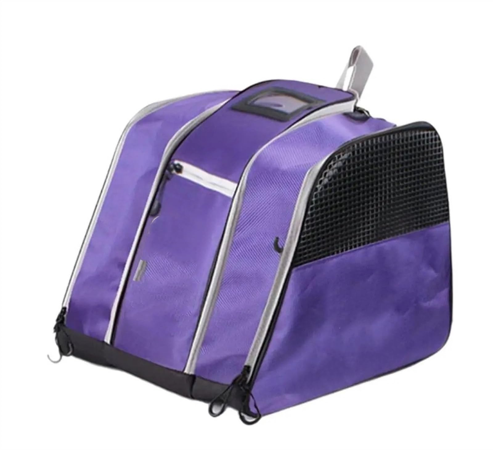 Tracolla da Sci Borsa per Pattini da Ghiaccio Borsa per Il Trasporto Borsa per Scarpe da Pattinaggio Borsa per Pattinaggio a rotelle per Hockey su Ghiaccio Attrezzatura da Sci(Violet)