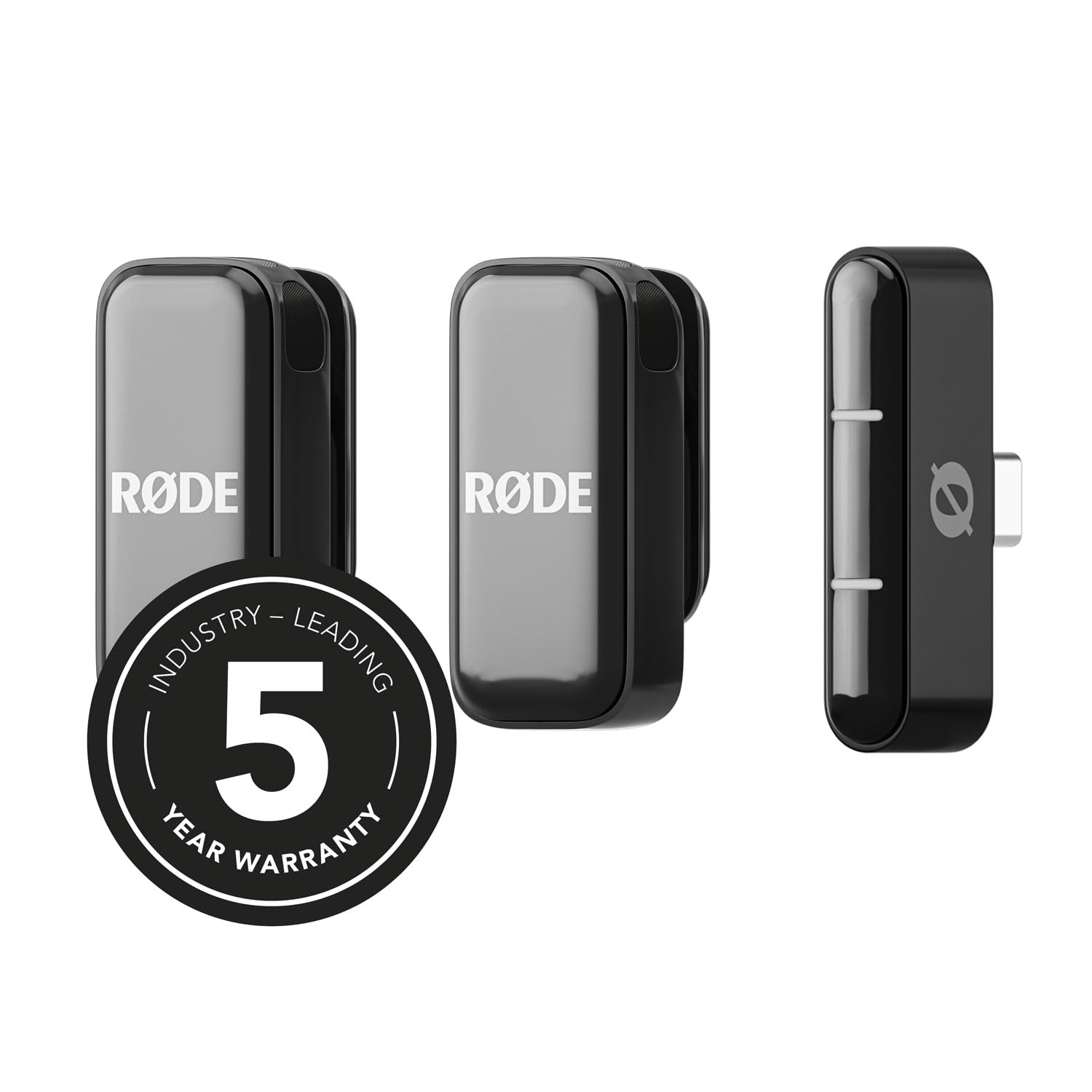 RØDE Système de microphone sans fil Micro USB-C pour smartphones avec chiffon en microfibre keepdrum