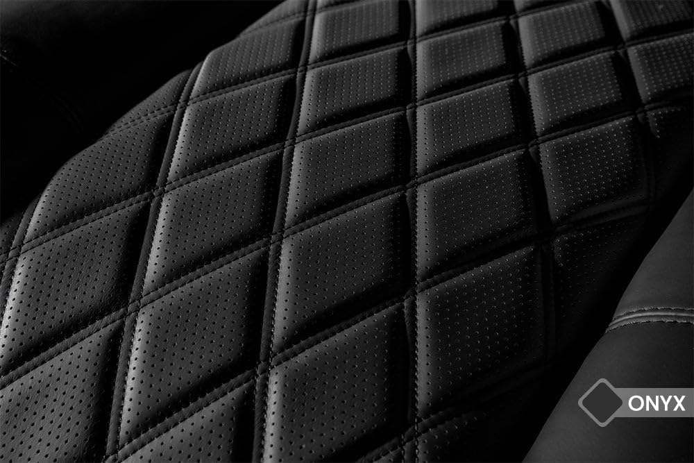 Valencia Tuscany Home Theater Seating Semi-Aniline Italian Nappa 20000 Leather Ultimate Luxury Heat & Ventilation Power Recliner Power Lumbar and Headrest (Row of 2 Loveseat, Onyx)