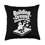 Pc Building Dreams Programmer Computer Science Coding Life Throw Pillow