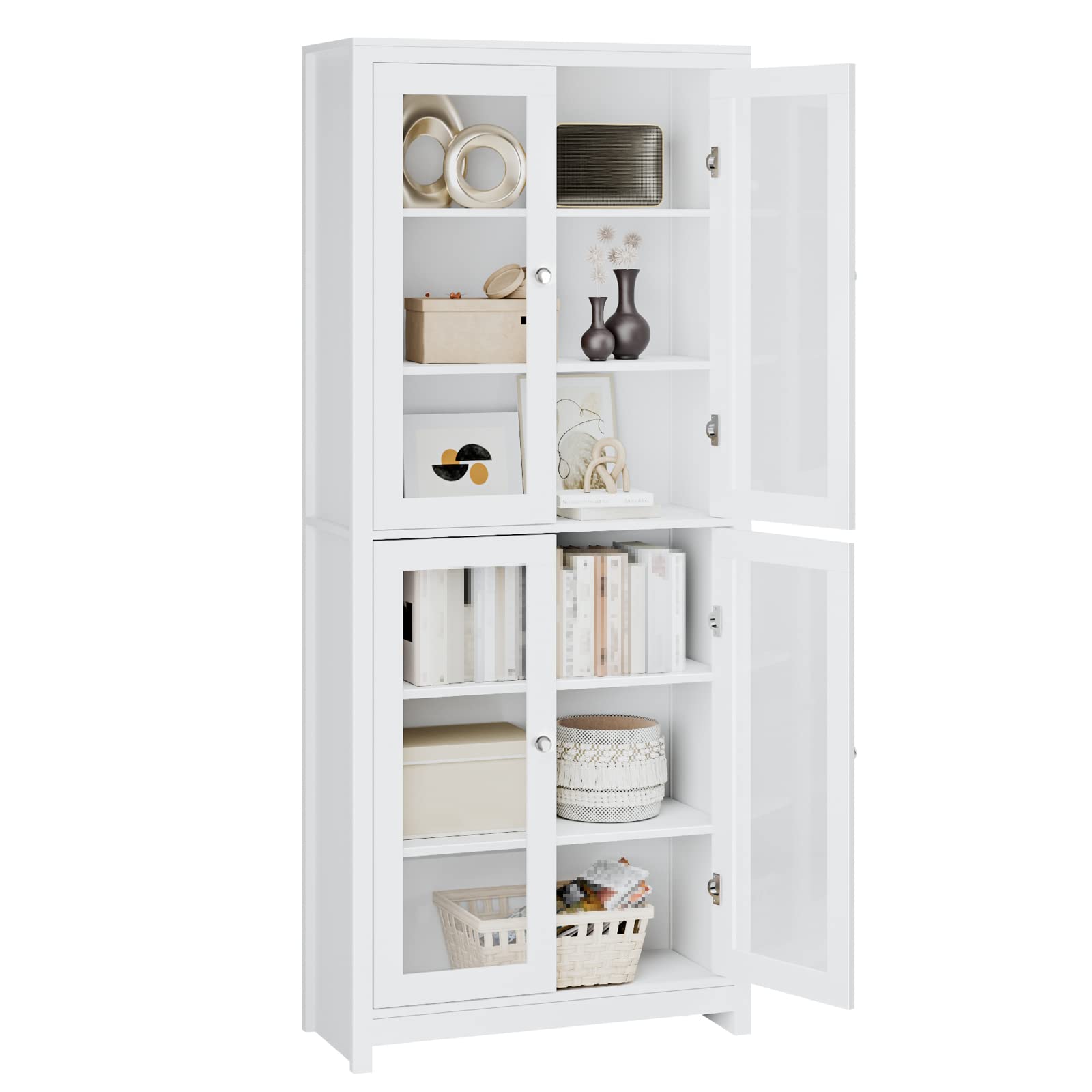 forehill vitrine en verre 190cm 4