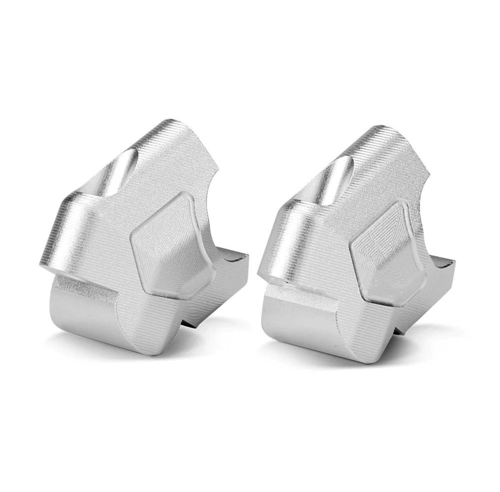 Alza Manillar Moto Compatible Con 800MT Elevadores De Manillar De Adaptador De Abrazadera, Altura De Elevación Para Accesorios De Refuerzo, Elevador De Manillar Para Motos Pit Dirt Bikes(Silver)