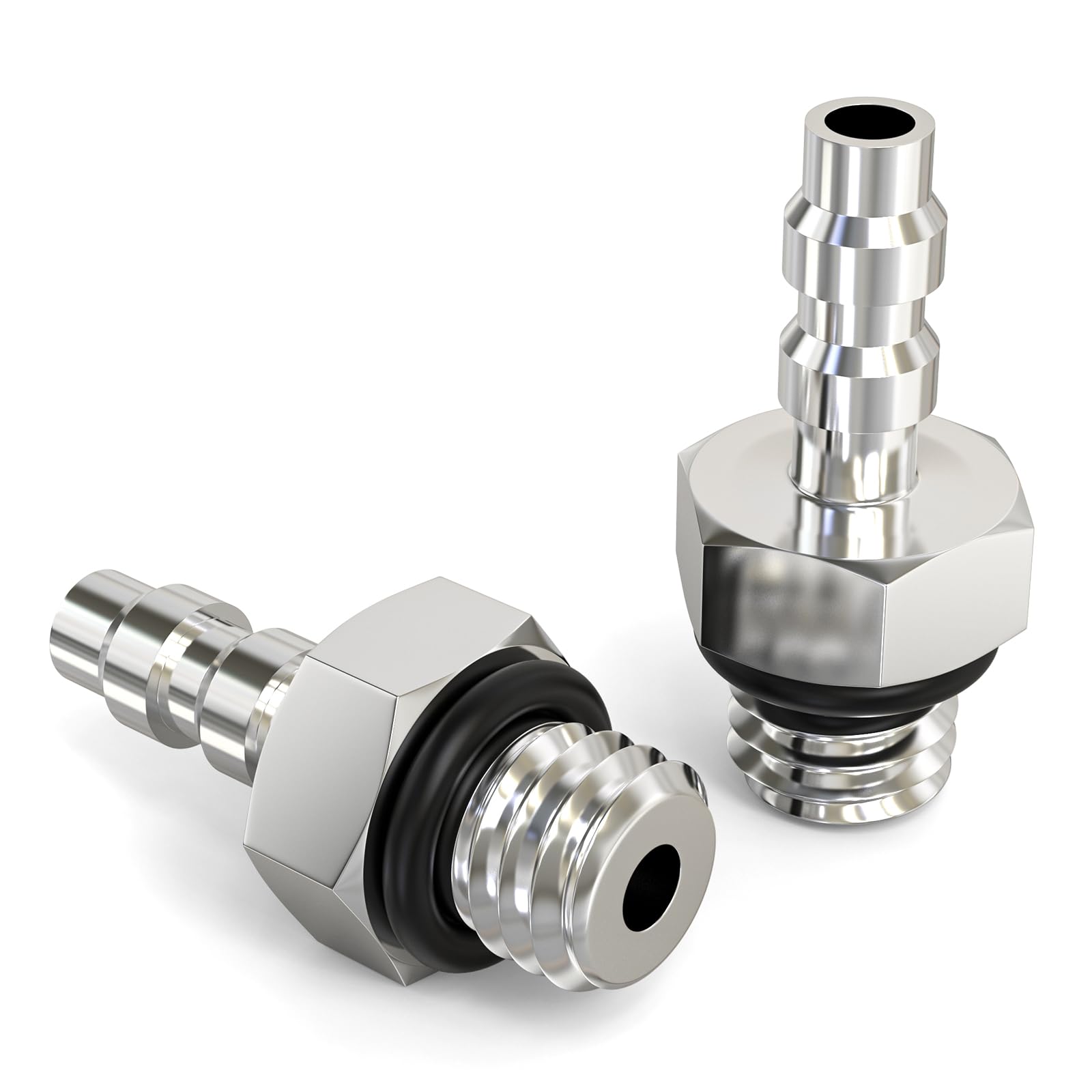 Raccord pneumatique 4mm M4 droit en laiton TAILONZ PNEUMATIC PC4-M4 pour tube flexible