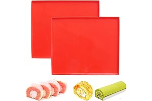 YUANAIYI Swiss Roll Baking Trays for Baking, Silicone Pastry Mat