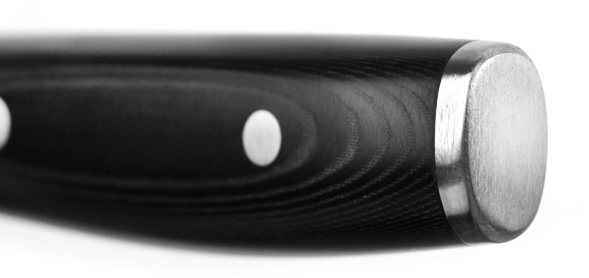 Yaxell Damastmesser Ran 69 Nakiri-Gemüsemesser - 16,5 cm Klinge - Mikarta Griff