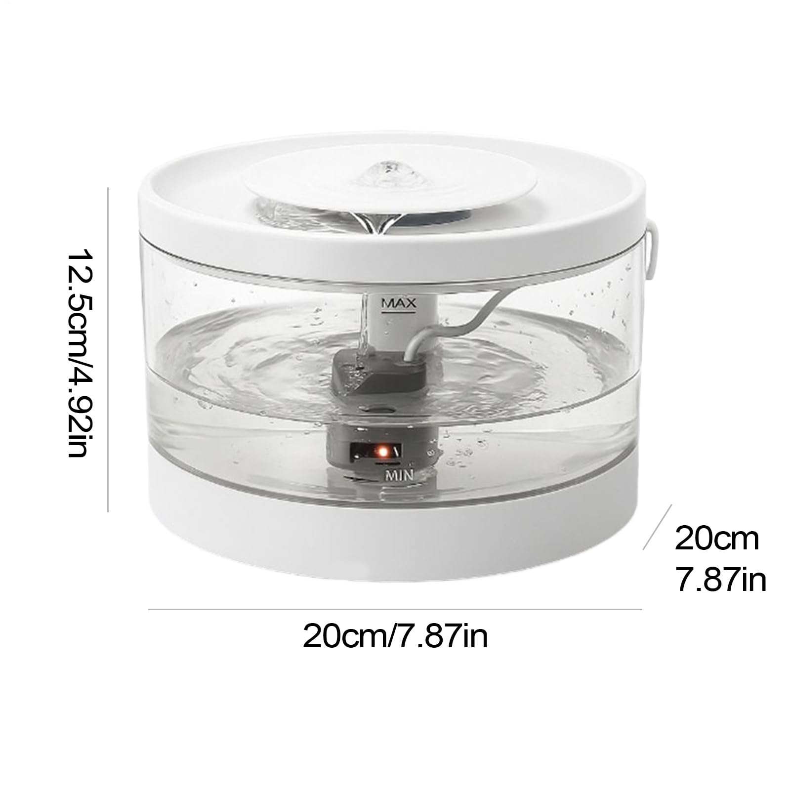 Fontana Per Animali Domestici Grande Distributore Filtrante | Abbeveratoio Automatico Animali Domestici Gatti Cani Cuccioli Interno Domestico Casa Soggiorno Pavimento