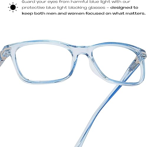 Miniatura 4 de Readerest - Lentes de lectura bloqueadores de luz azul, bisagras de resorte, protección UV