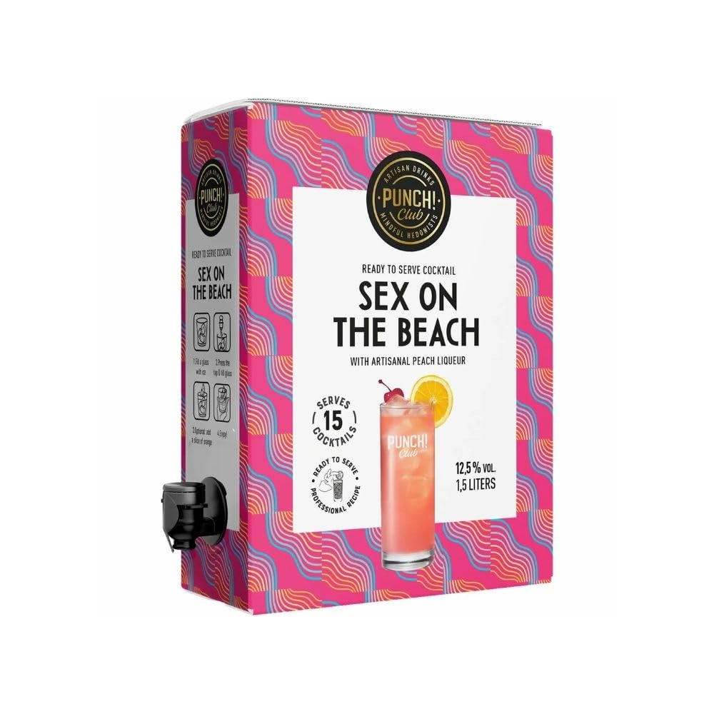 Punch Club Sex on the Beach 12,5% 1,5L - Der ultimative Cocktail-Genuss für heiße Nächte by Needforsweet
