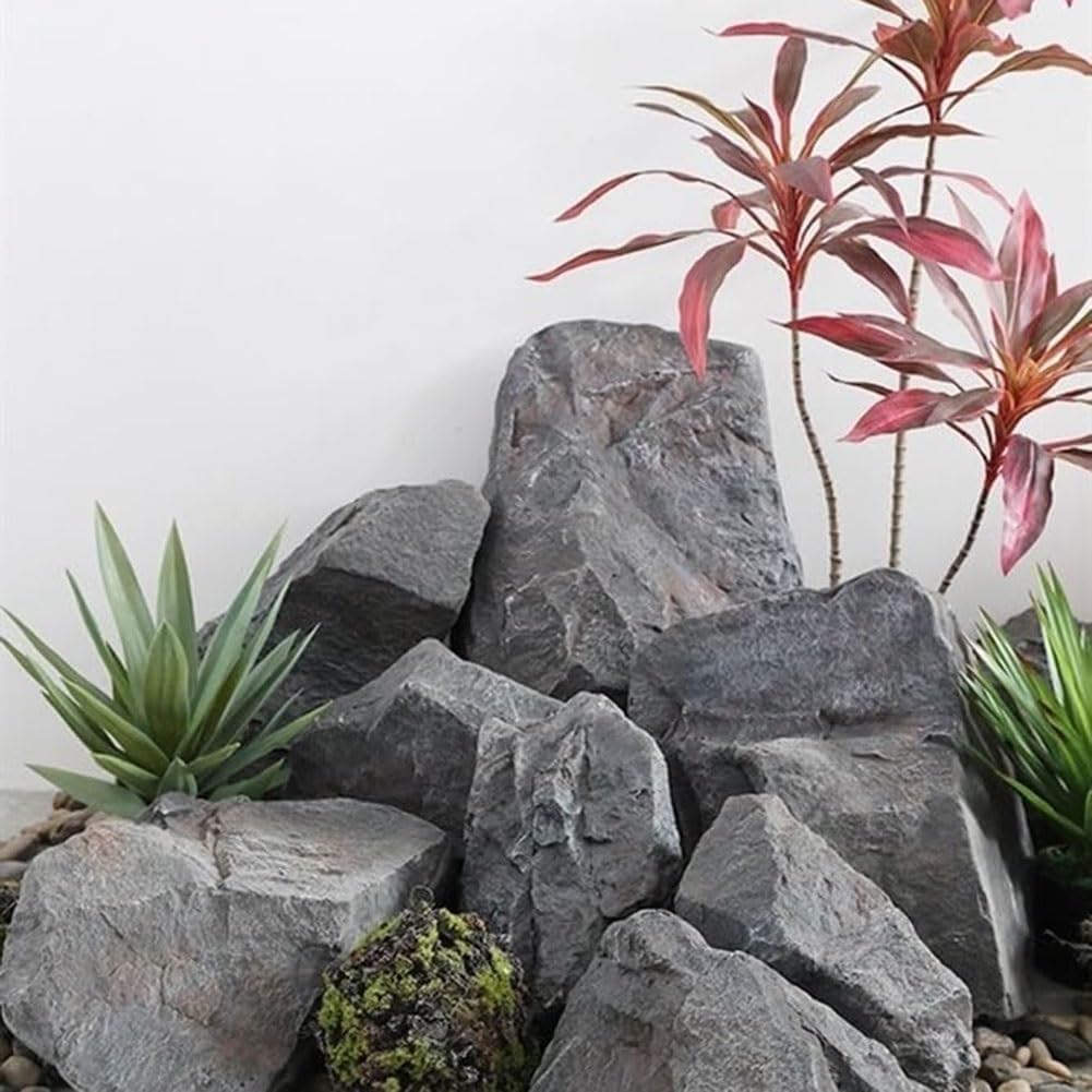 Lightweight Artificial Landscape Rock, PU Foam Decorative Boulder with Realistic Texture for Landscaping