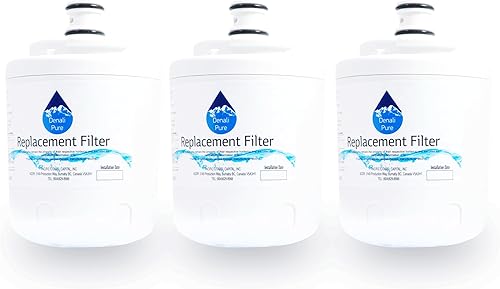 Miniatura 2 de Paquete de 3 filtros de agua de repuesto para refrigerador MZD2768GEQ - Compatible con cartucho de filtro de agua Maytag UKF7003
