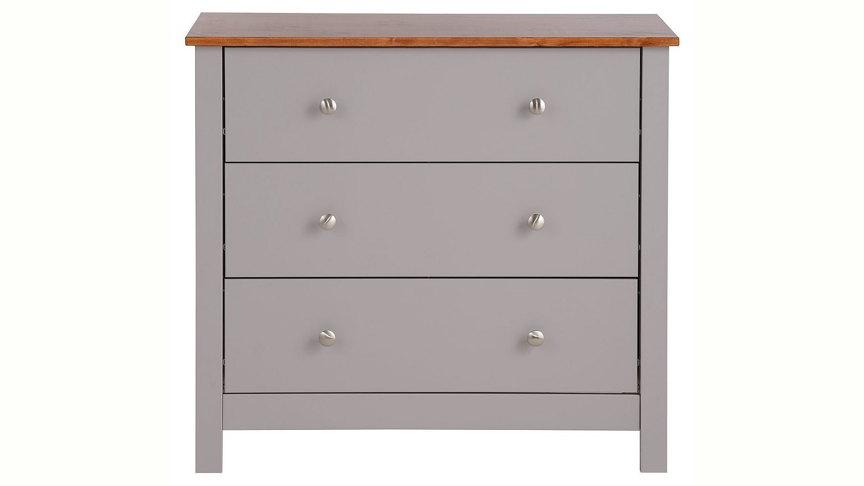 APRODZ Mango Wood Cordoba Chest of 3 Drawers Storage Cabinet for Living Room | Wooden Sideboard | Light Grey Finish-image-26