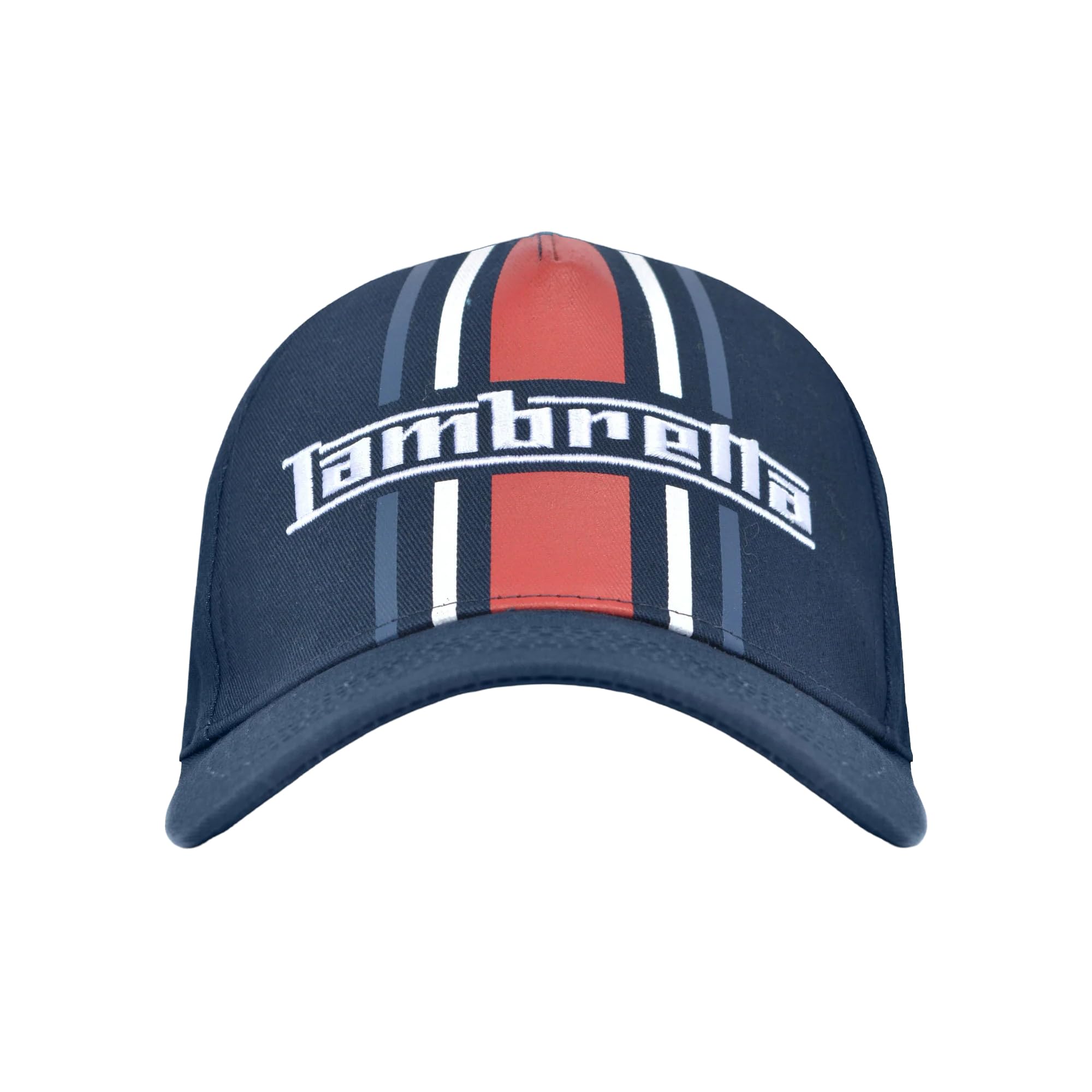 Lambretta Mens Stripe Cap Baseball Cap - Navy - Os
