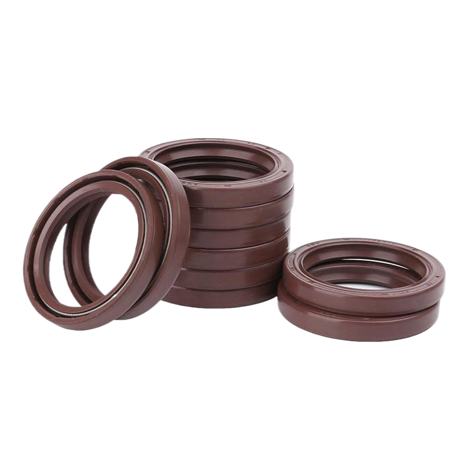 1 sztuka FKM fluoroelastomerowa podwójna warga promieniowa uszczelka do wału promieniowego, średnica zewnętrzna 160 mm, średnica wewnętrzna 130 mm, wysokość 14 mm
