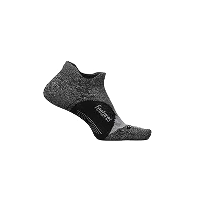 Feetures Elite Light Cushion No Show Tab No Show Socks Shoes Gray