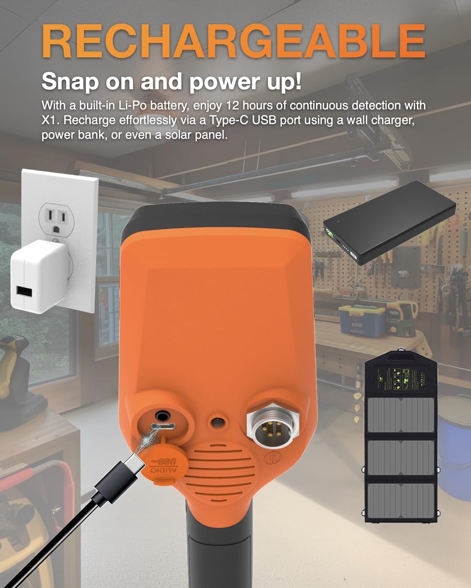 Quest X1 IDmaxX - Kit completo de detector de metales con accesorios