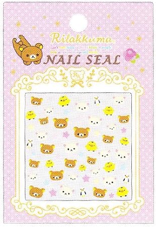 Amazon Co Jp リラックマ ネイルシール 星モチーフ Se Amazon Co Jp リラックマ ネイルシール 星モチーフ Se