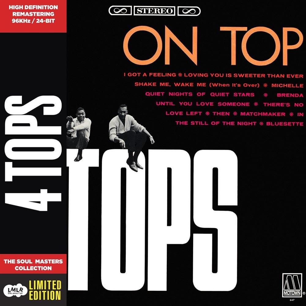 On Top [Limited Edition] [Remastered] by 4 Tops (CD, 2014)