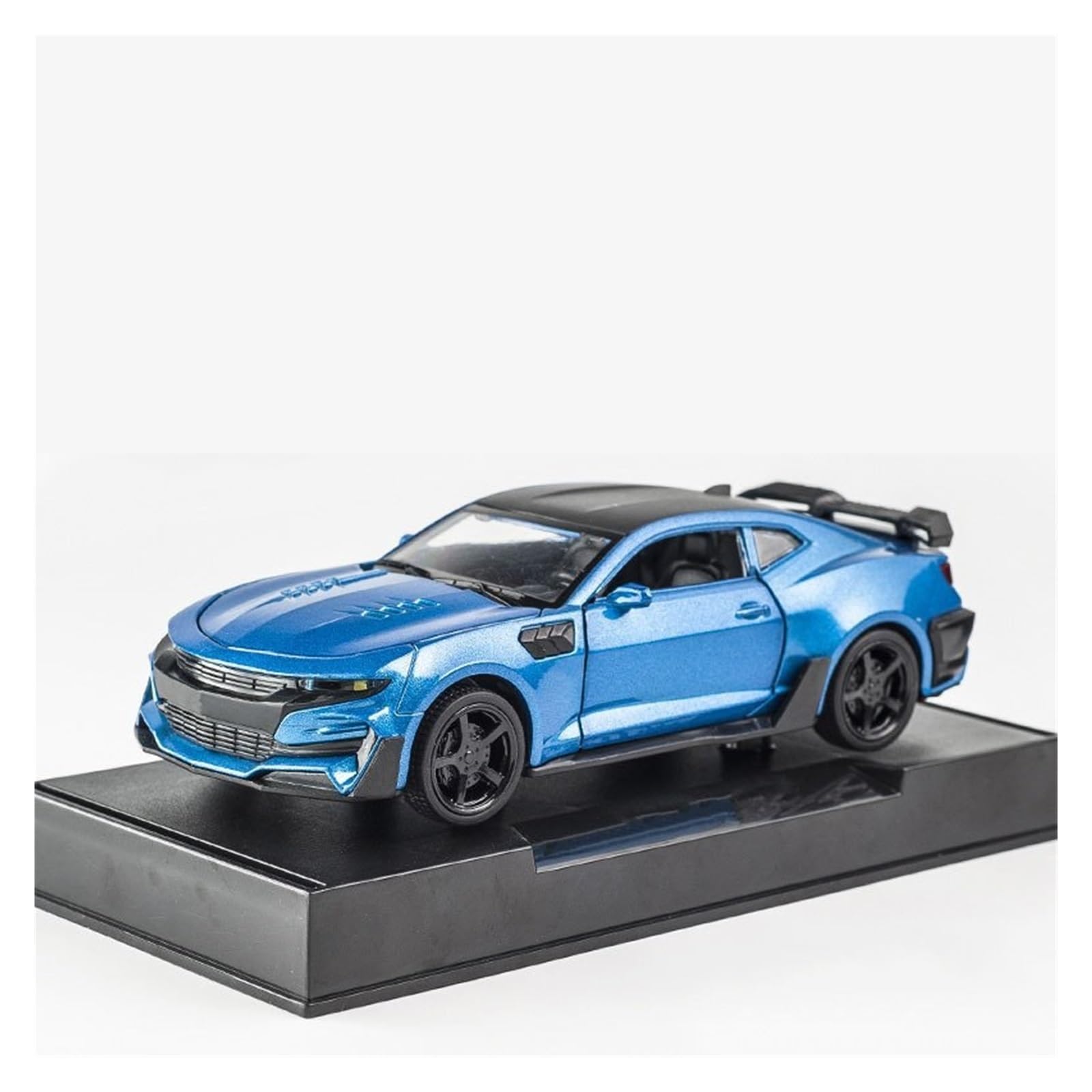 MOCALUX Scale Die-Cast Model Car 1:32 For Chevrolet For Camaro Alloy Metal Diecast Model Car Collections(Blue)