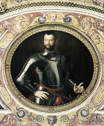 Peinture sur Toile Alessandro Allori Portrait de Cosimo Medici