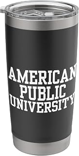 American Public University System Apparel Sports Fan Stainless Steel Insulated Tumbler