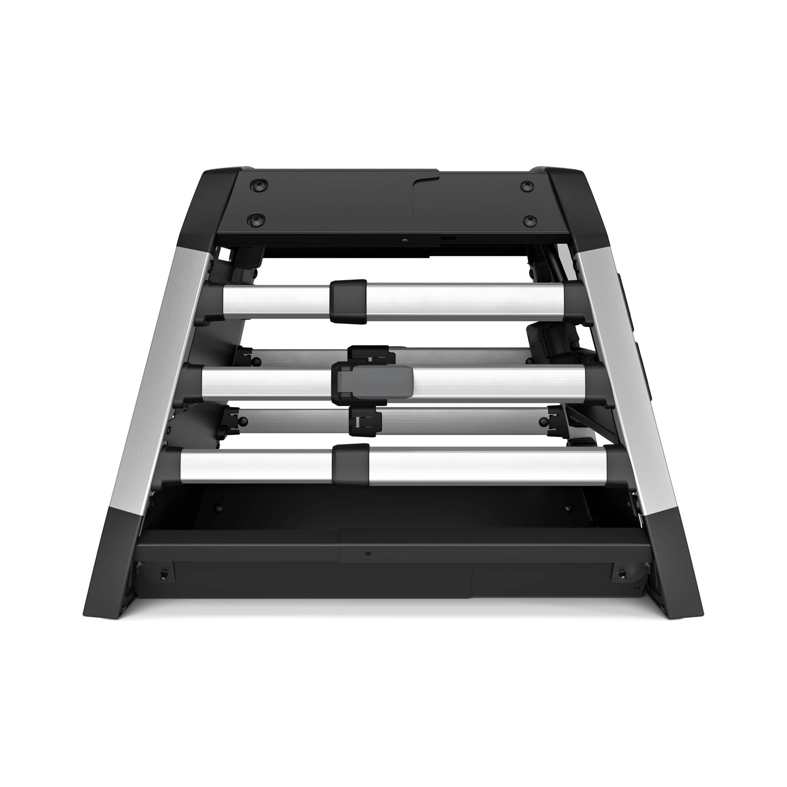 Thule Allax Threshold Compatible Hundebox Für Autos Mit Niedrigem Kofferraumboden Black/Aluminum, XS