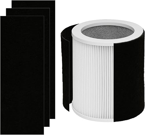 Miniatura 1 de Filtro de repuesto H-PF400, compatible con Hunter H-HF400-VP, H-PF400 y Hunter HP400 purificador de aire cilíndrico de torre, 1 filtro HEPA