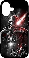 Vista 32 de Funda para iPhone 16 Star Wars Darth Vadar Dark Lord Lightsable