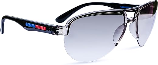 DURER Stylish Black Aviator Sport Sunglasses for Men and Women