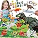 Bdwing Dinosaurier Malset für Kinder, Figuren Bemalen und Basteln Sie Ihre eigenen Dinosaurier, DIY 3D Malspielzeug für Jungen Mädchen, Dinosaurier Spielzeug Set Geschenke für Kinderen
