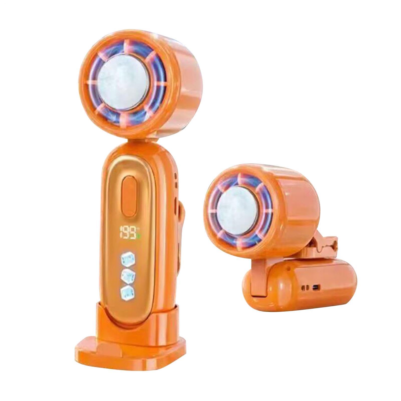 Ventilateur portable à main pour évacuer la chaleur en voyage et camping