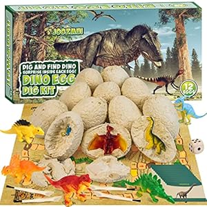 Joozmui Dinosaurios Juguetes 3 4 5 6 7 8 9 años, Juguetes Niños 4-9 años Regalo niño 4-9 años Juguetes Montessori Juguetes para Niños de 3-8 Años