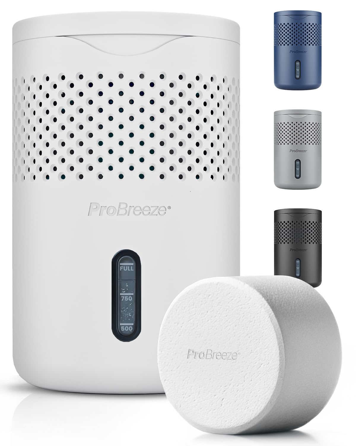 Pro Breeze Osmo® Dehumidifier - Silent & Refillable Moisture Absorber for Damp & Condensa...